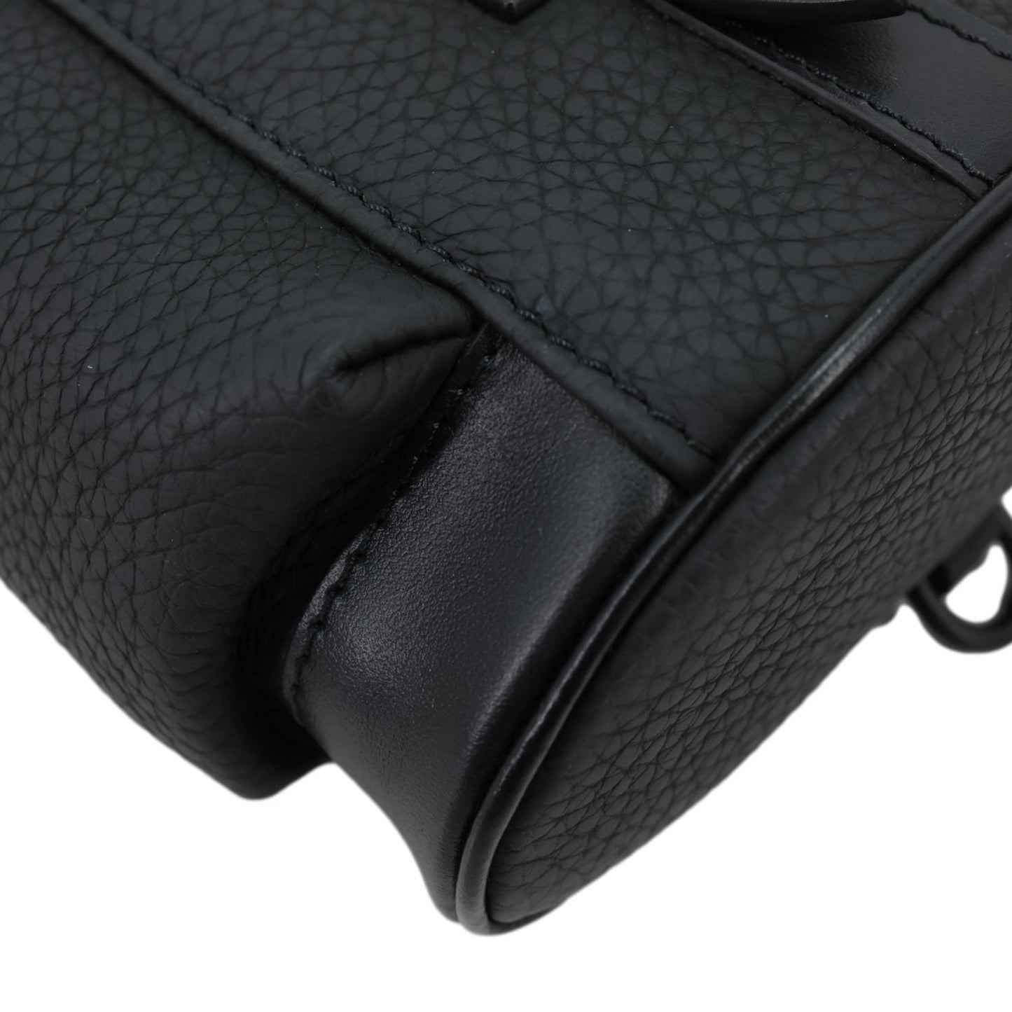 LOUIS VUITTON Christopher XS Taurillon Leather Crossbody Bag Black