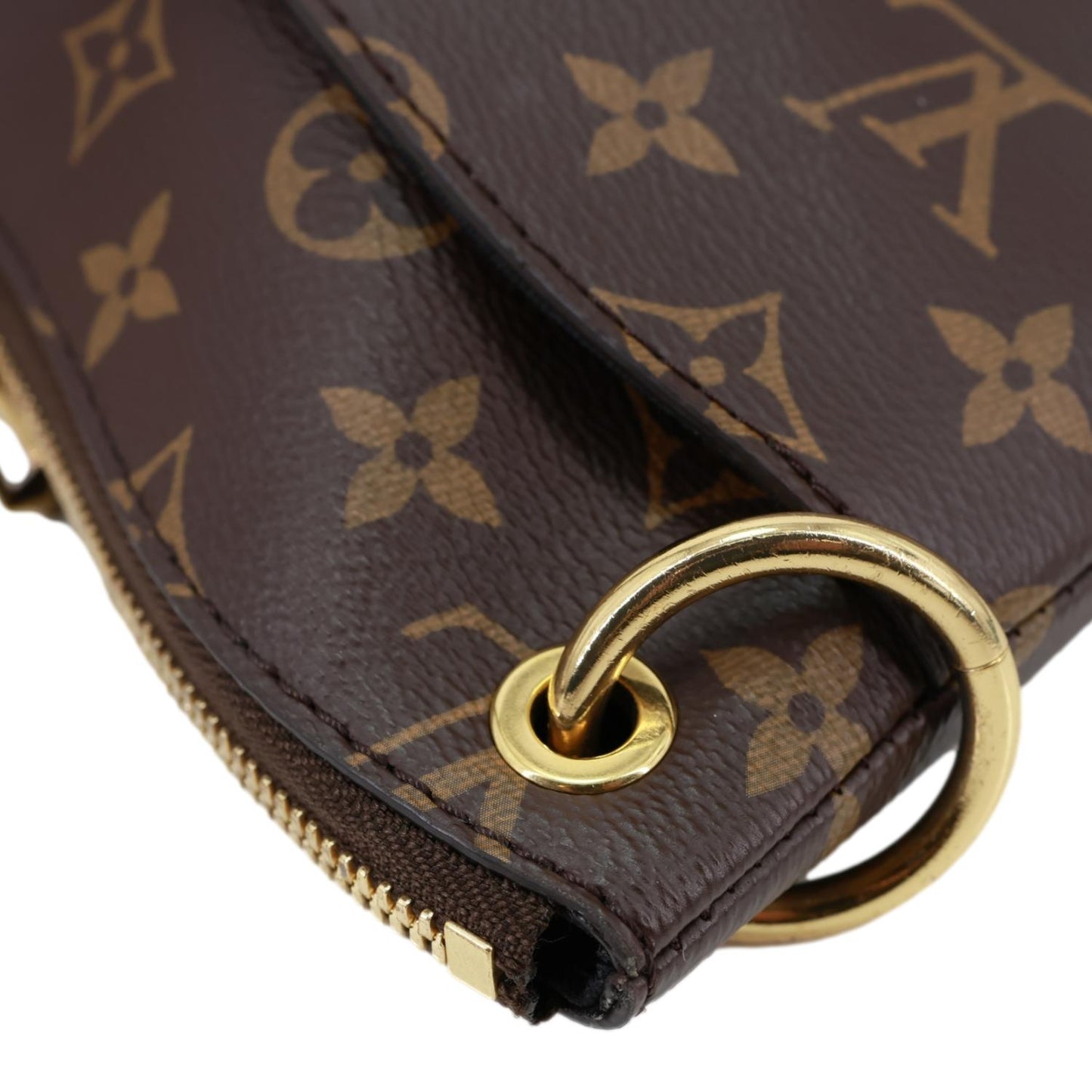 LOUIS VUITTON Odeon NM MM Monogram Canvas Shoulder Bag Black