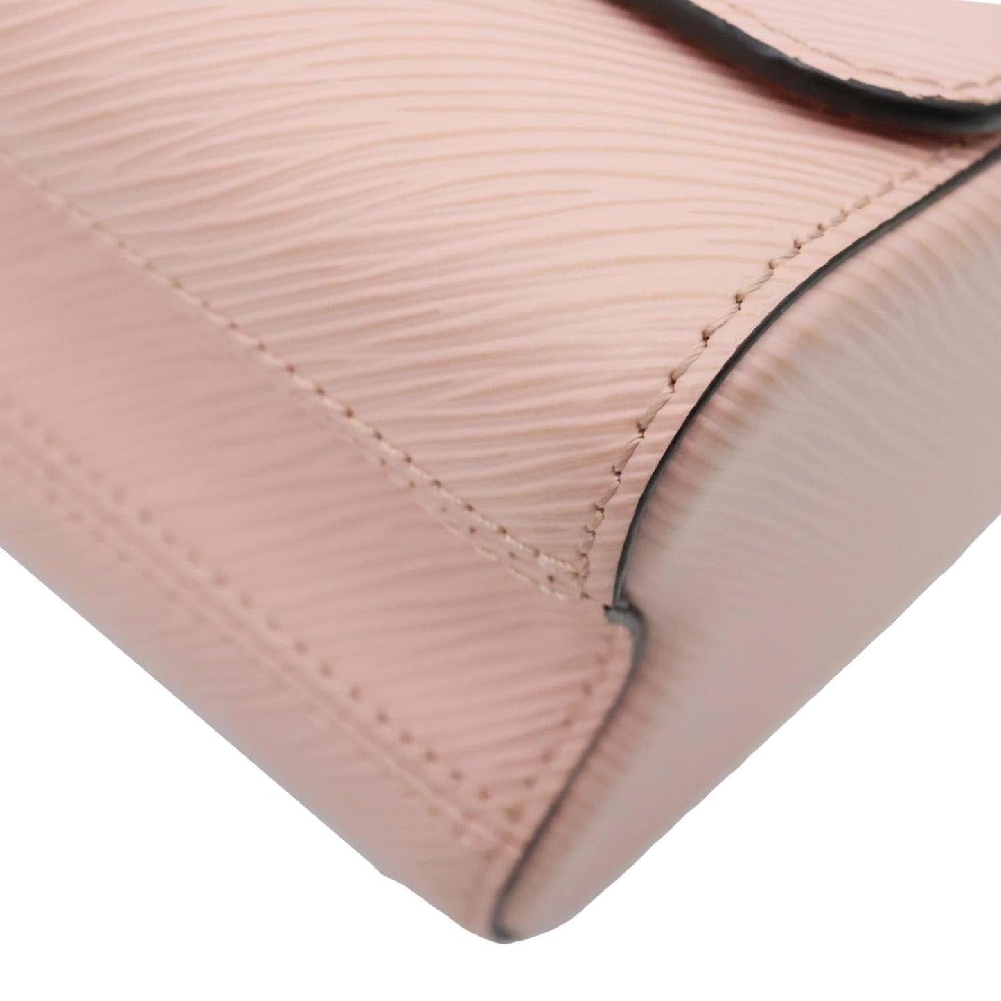 LOUIS VUITTON Twist MM Patches Epi Leather Crossbody Bag Pink