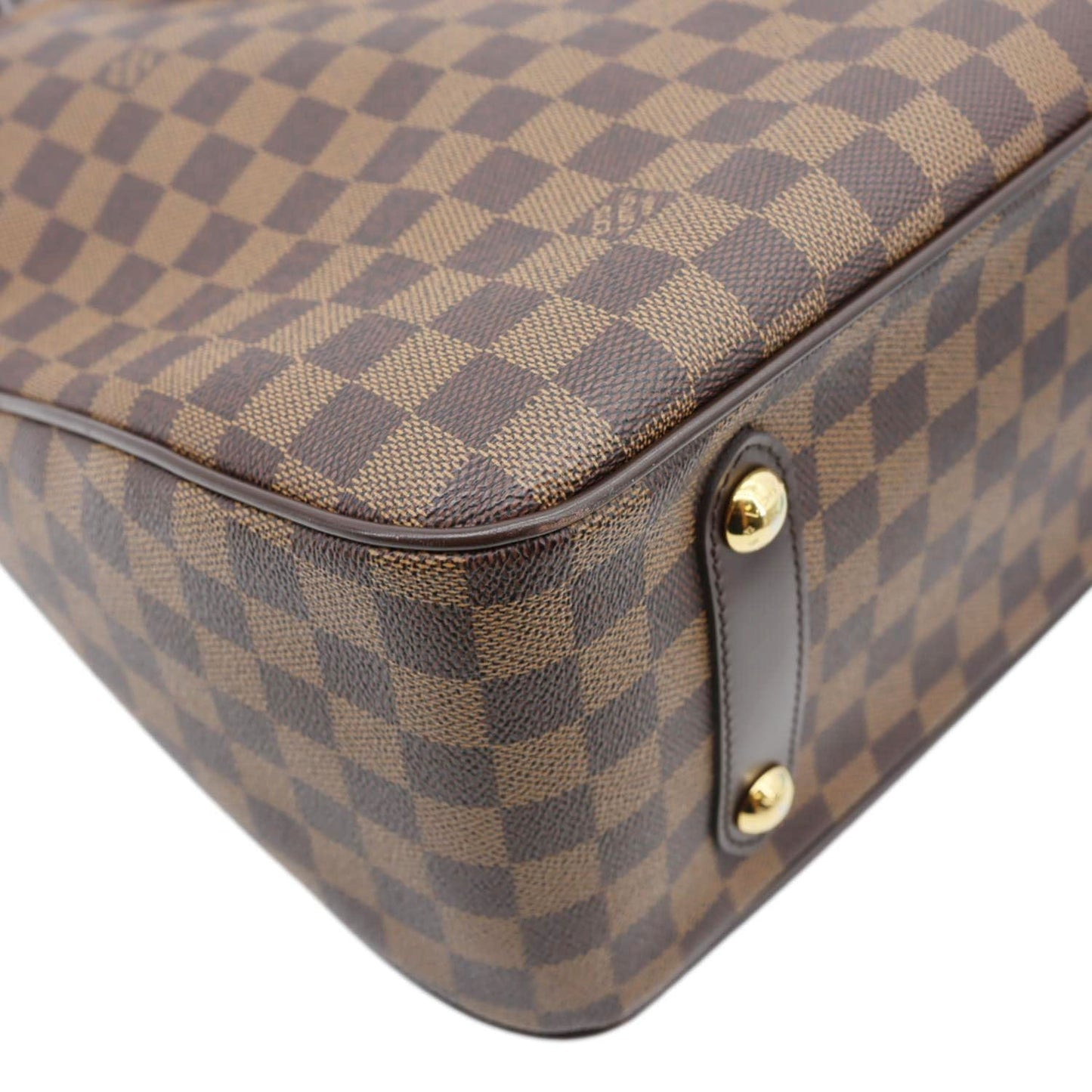 LOUIS VUITTON Cabas Rosebery Damier Ebene Shoulder Bag Brown