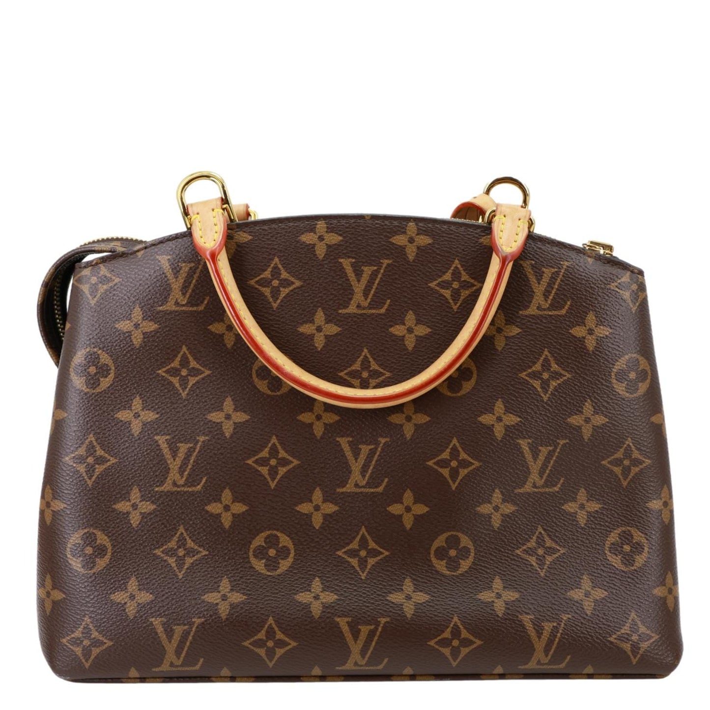 LOUIS VUITTON Petit Palais Monogram Canvas Shoulder Bag Brown