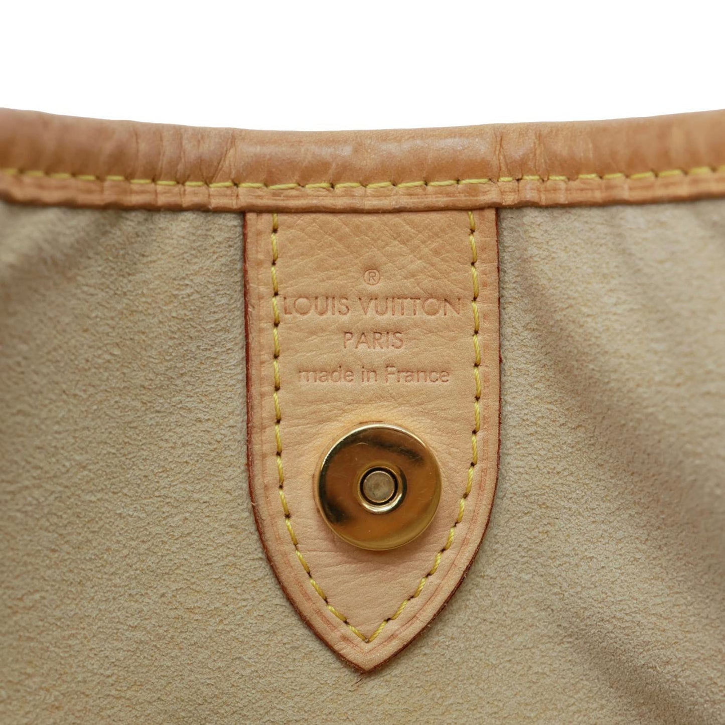 LOUIS VUITTON Galliera PM Damier Azur Hobo Bag White