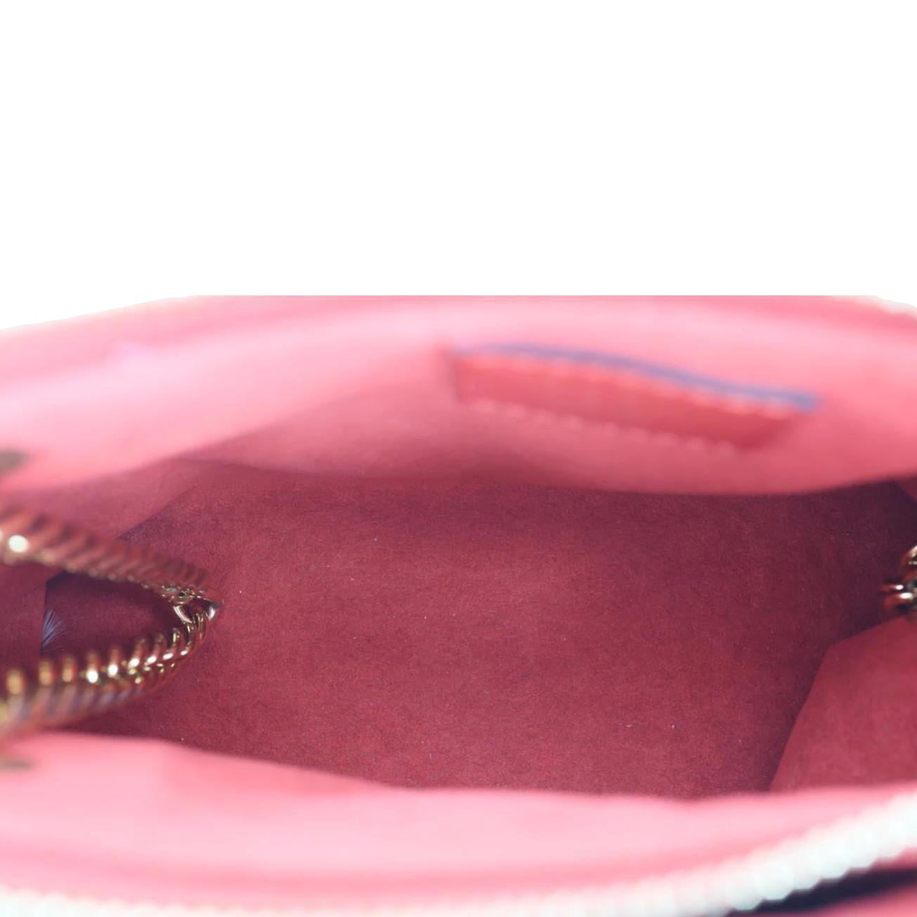 LOUIS VUITTON Surene BB Monogram Canvas Shoulder Bag Red