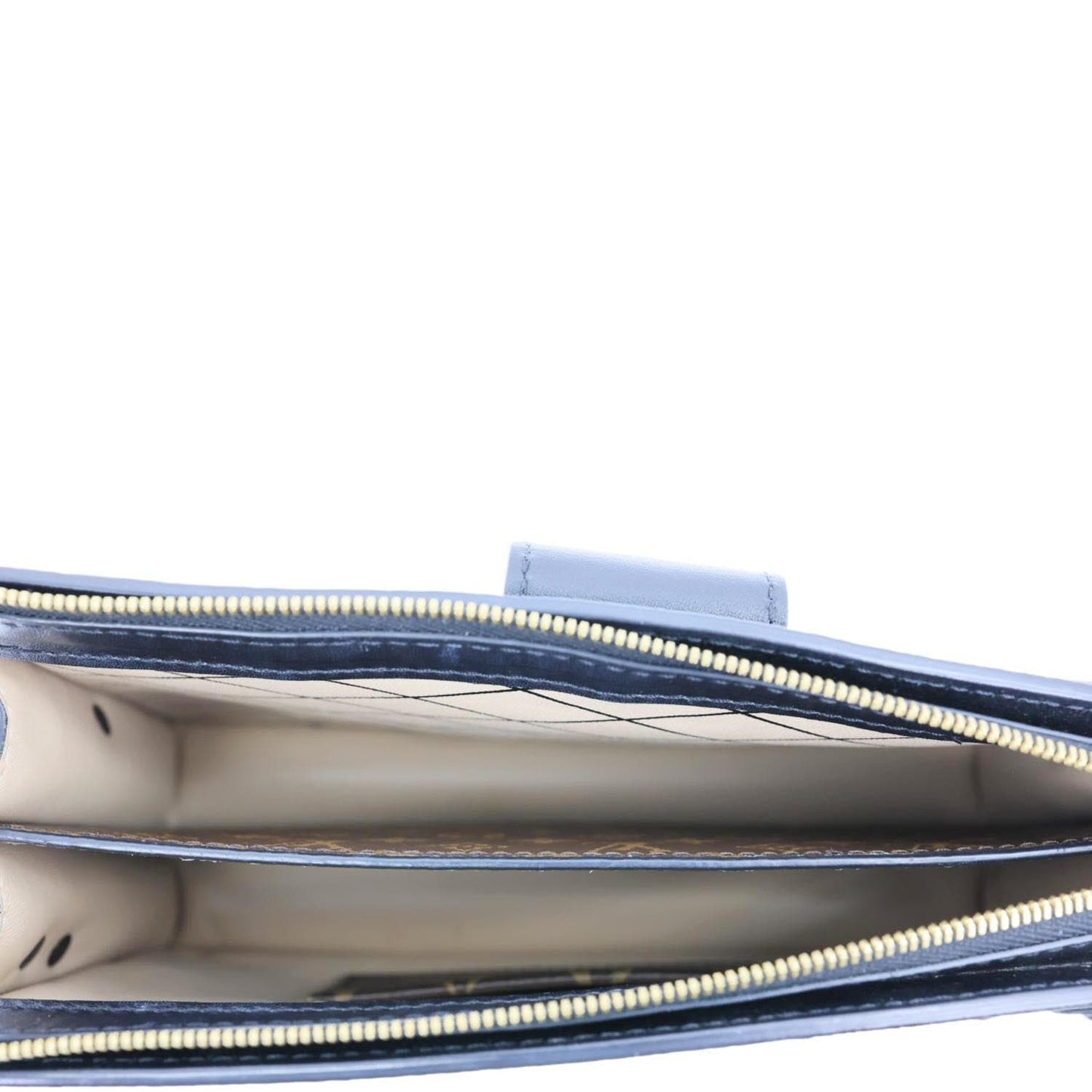 LOUIS VUITTON Trunk Clutch Reverse Monogram Crossbody Bag Brown