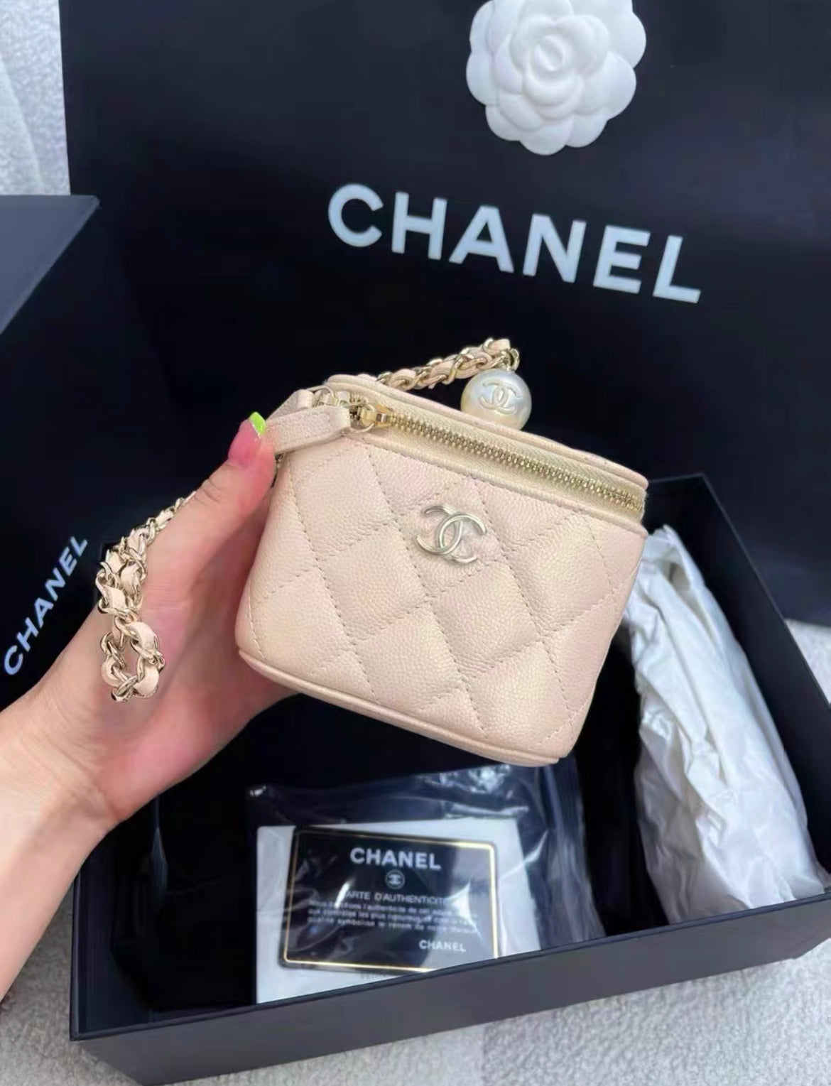 Chanel Vanity Clutch - Rovelle Bags