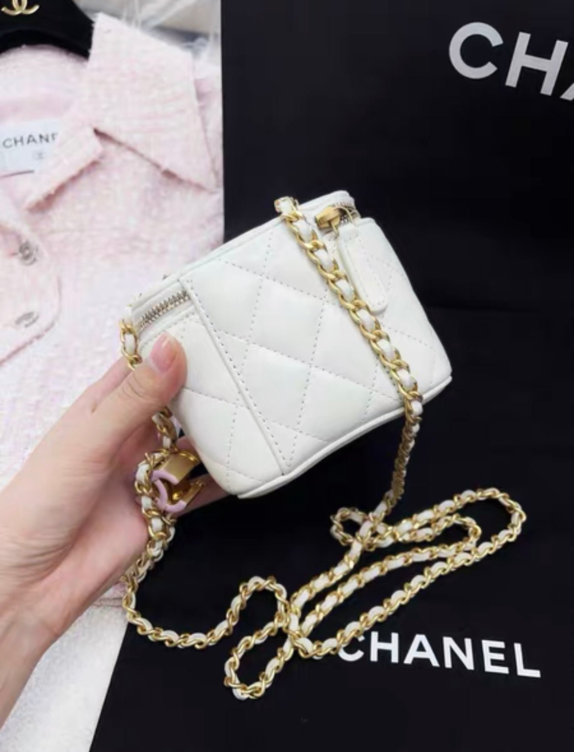 Chanel Vanity Clutch - Rovelle Bags