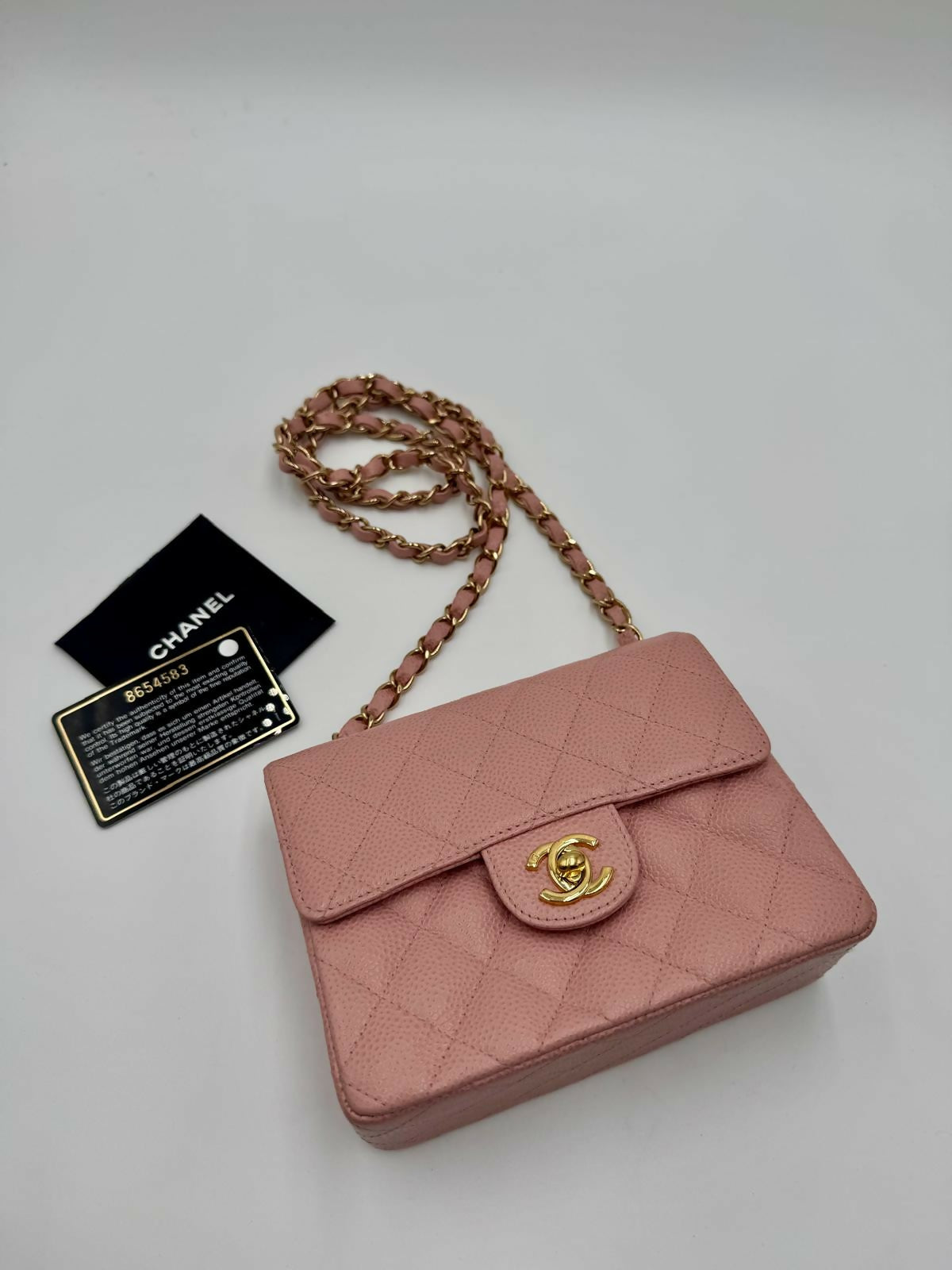 Chanel Classic Flap Caviar Red Shoulder Bag