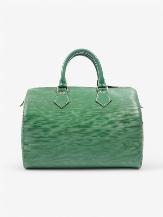 Louis Vuitton Speedy Green Epi Leather 30