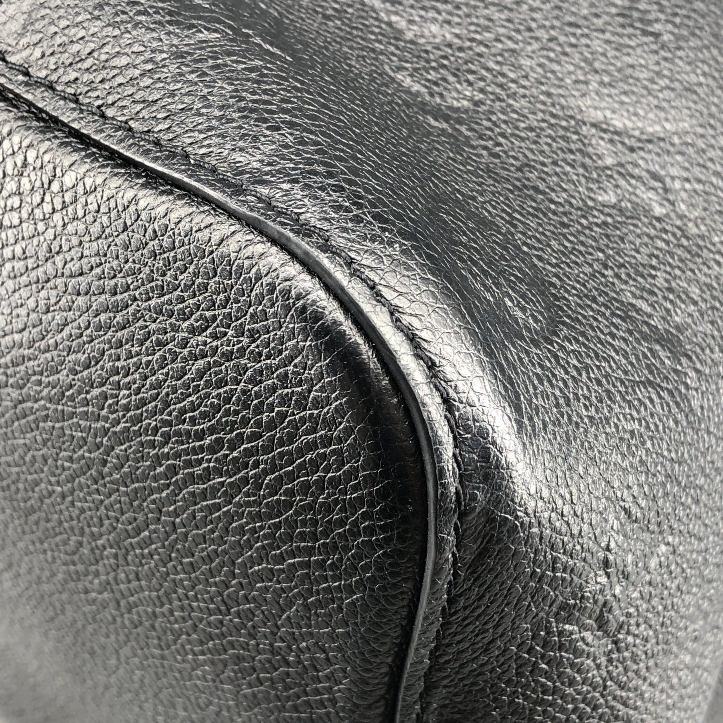 Louis Vuitton Monogram Empreinte NeoNoe Bucket Bag Black
