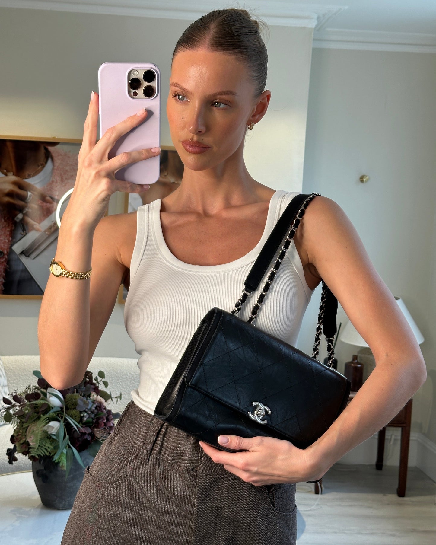 Chanel Flap Shoulder Bag - Almora Bags