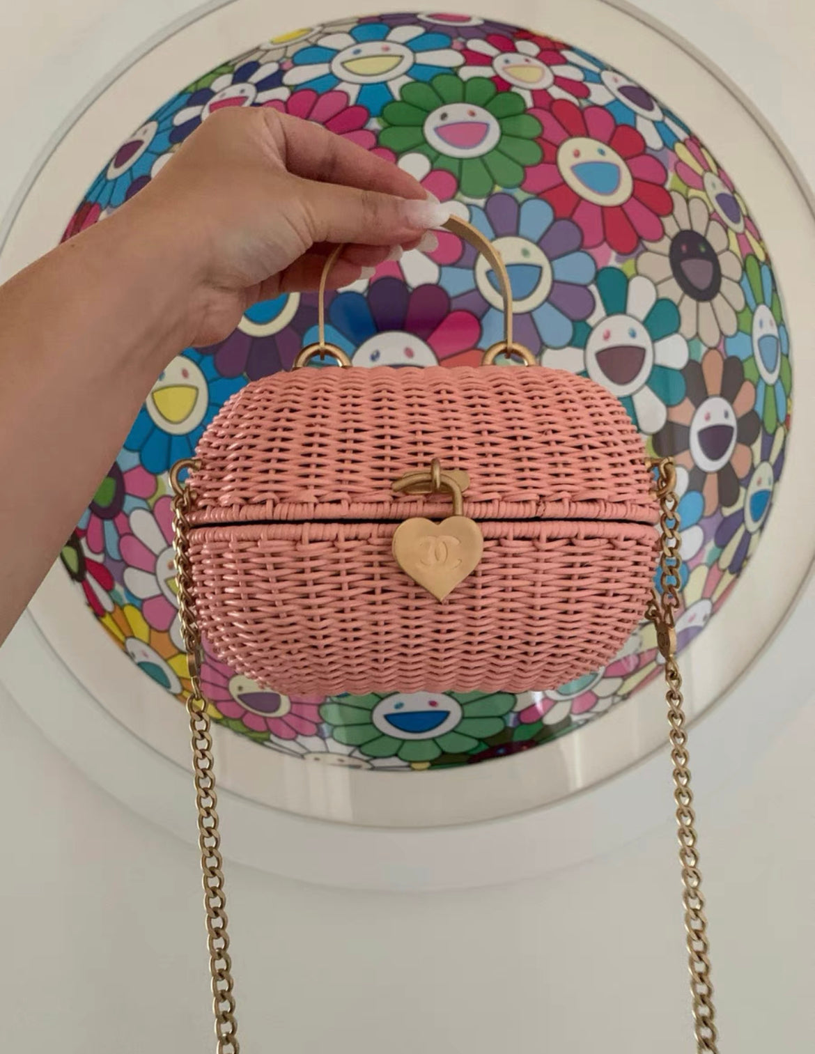 Chanel Luxury Leather Gold Handbag Style 11