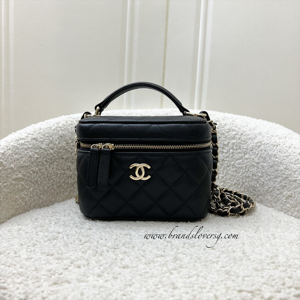 Chanel 22S Top Handle Vanity Case Handbag - Rovelle Bags