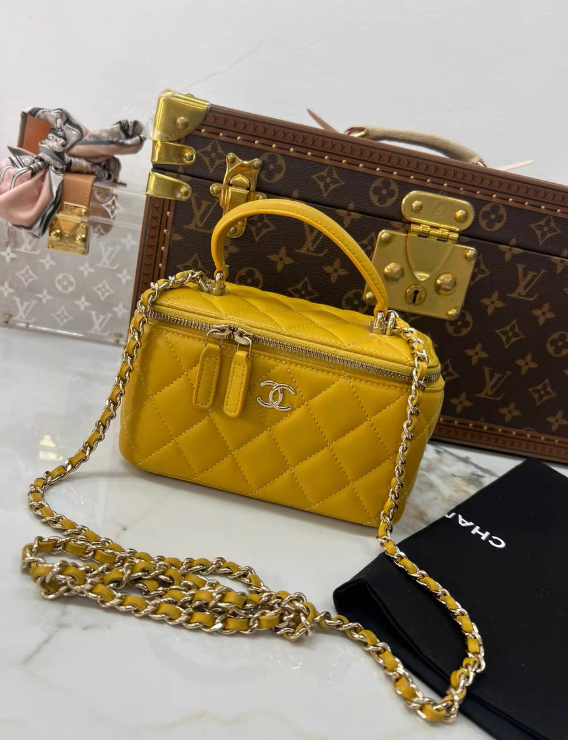 Chanel Vanity Shoulder Bag - Rovelle Bags