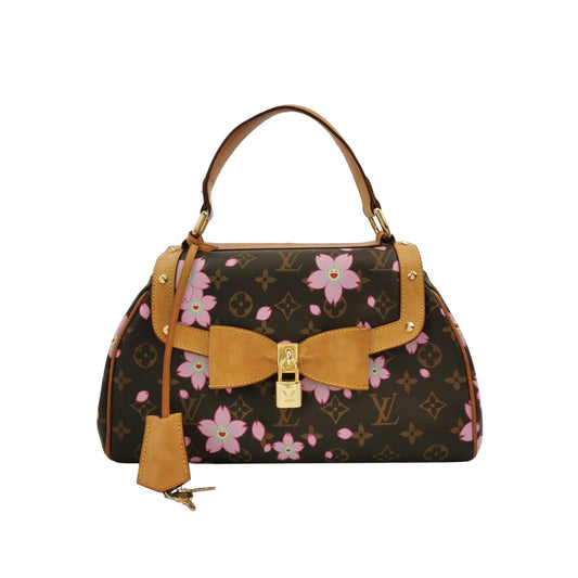 Louis Vuitton x Takashi Murakami Cherry Blossom Sack Reto PM Monogram Handbag