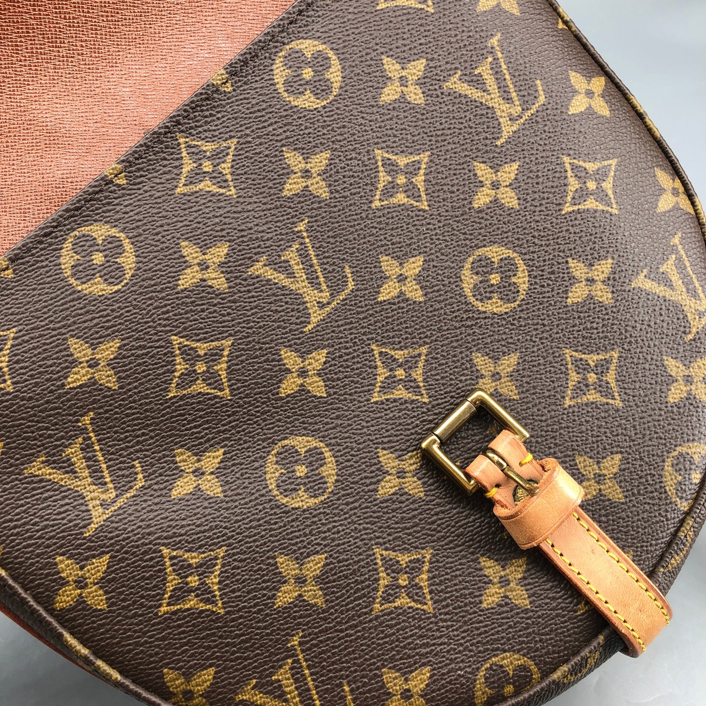 Louis Vuitton Monogram Chantilly Crossbody Bag Brown