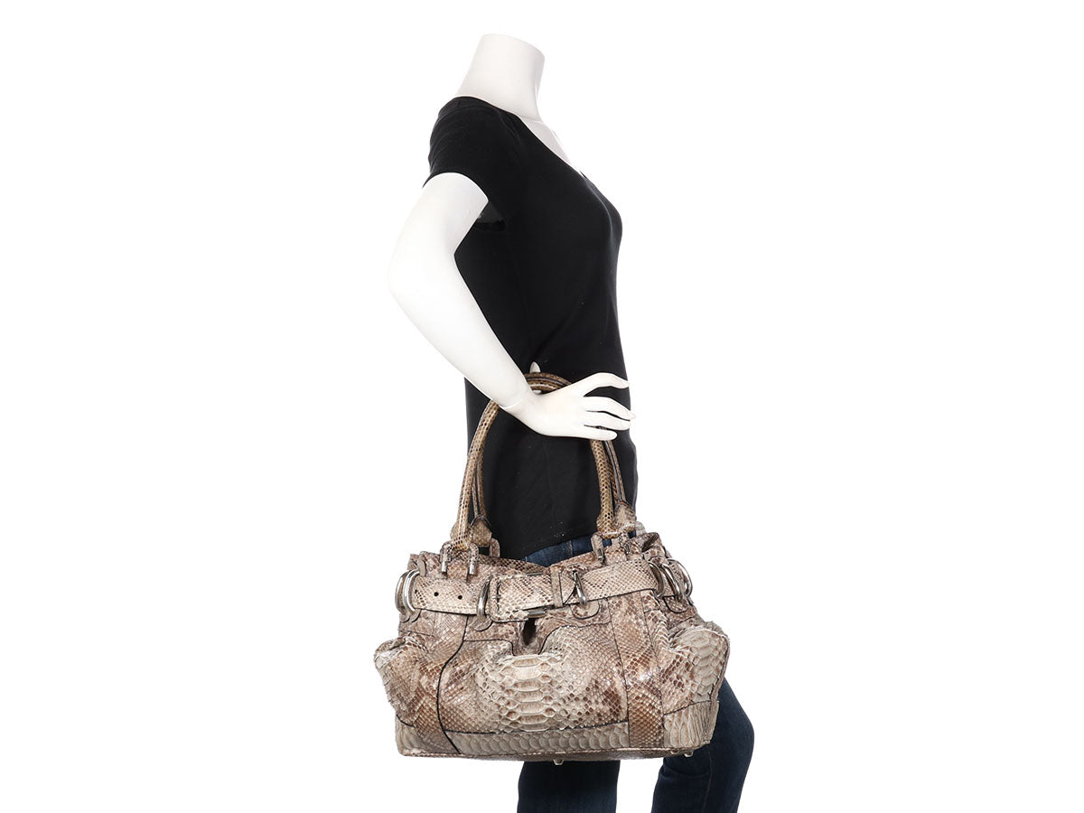 Burberry Large Woven Handbag - Rovelle Bags