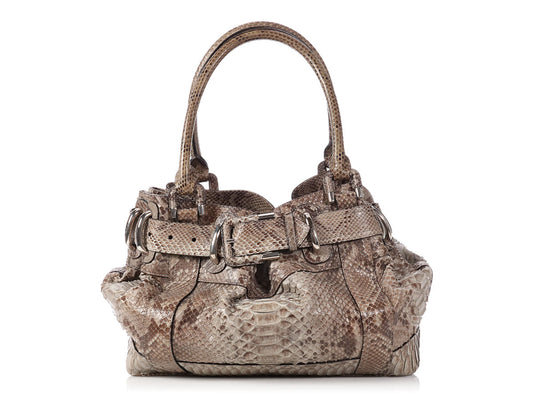 Burberry Large Woven Handbag - Rovelle Bags