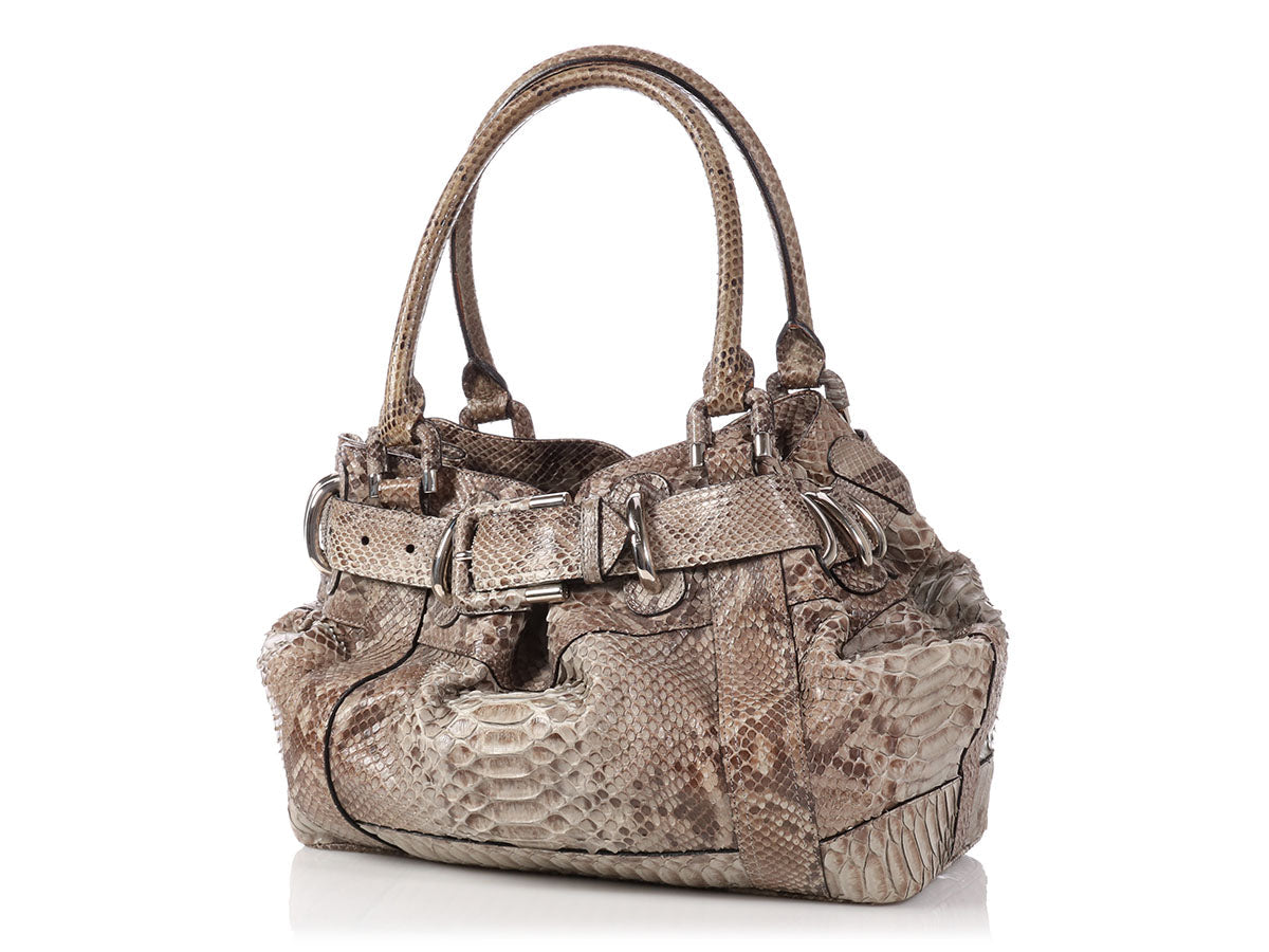 Burberry Large Woven Handbag - Rovelle Bags