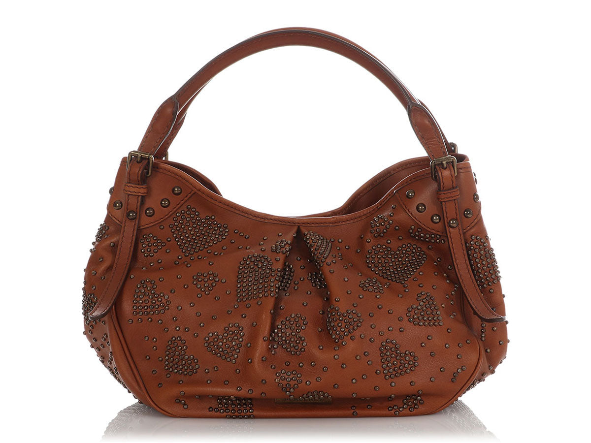 Burberry Studded Heart Hobo Bag - Rovelle Bags