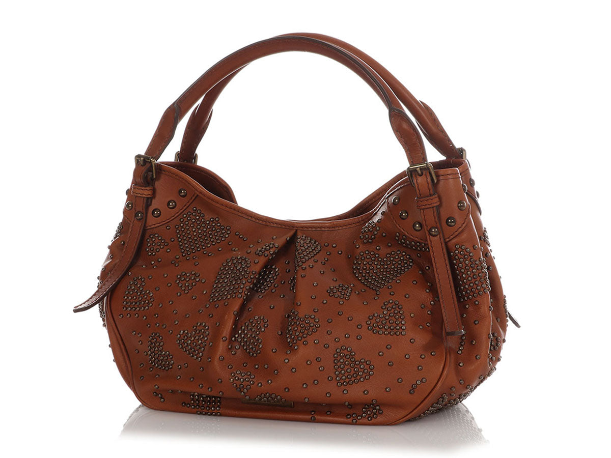 Burberry Studded Heart Hobo Bag - Rovelle Bags
