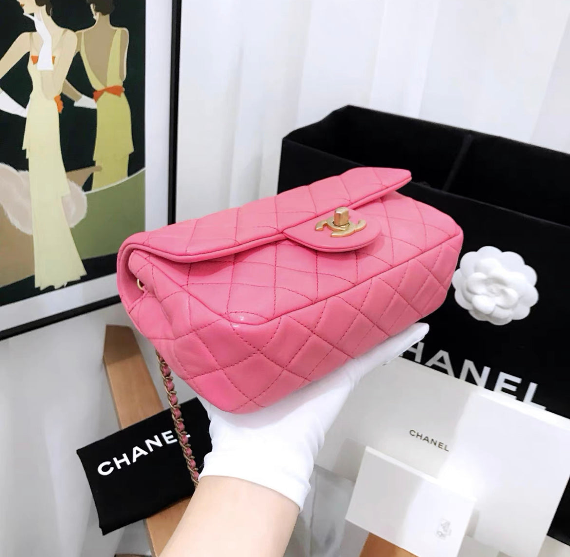 Chanel Classic Flap Shoulder Bag - Rovelle Bags
