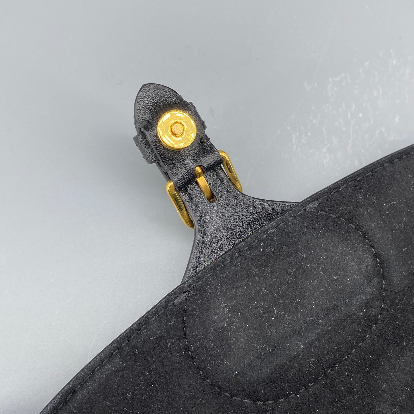 Christian Dior Bobby East-West Smooth Black Calfskin Shoulder Bag