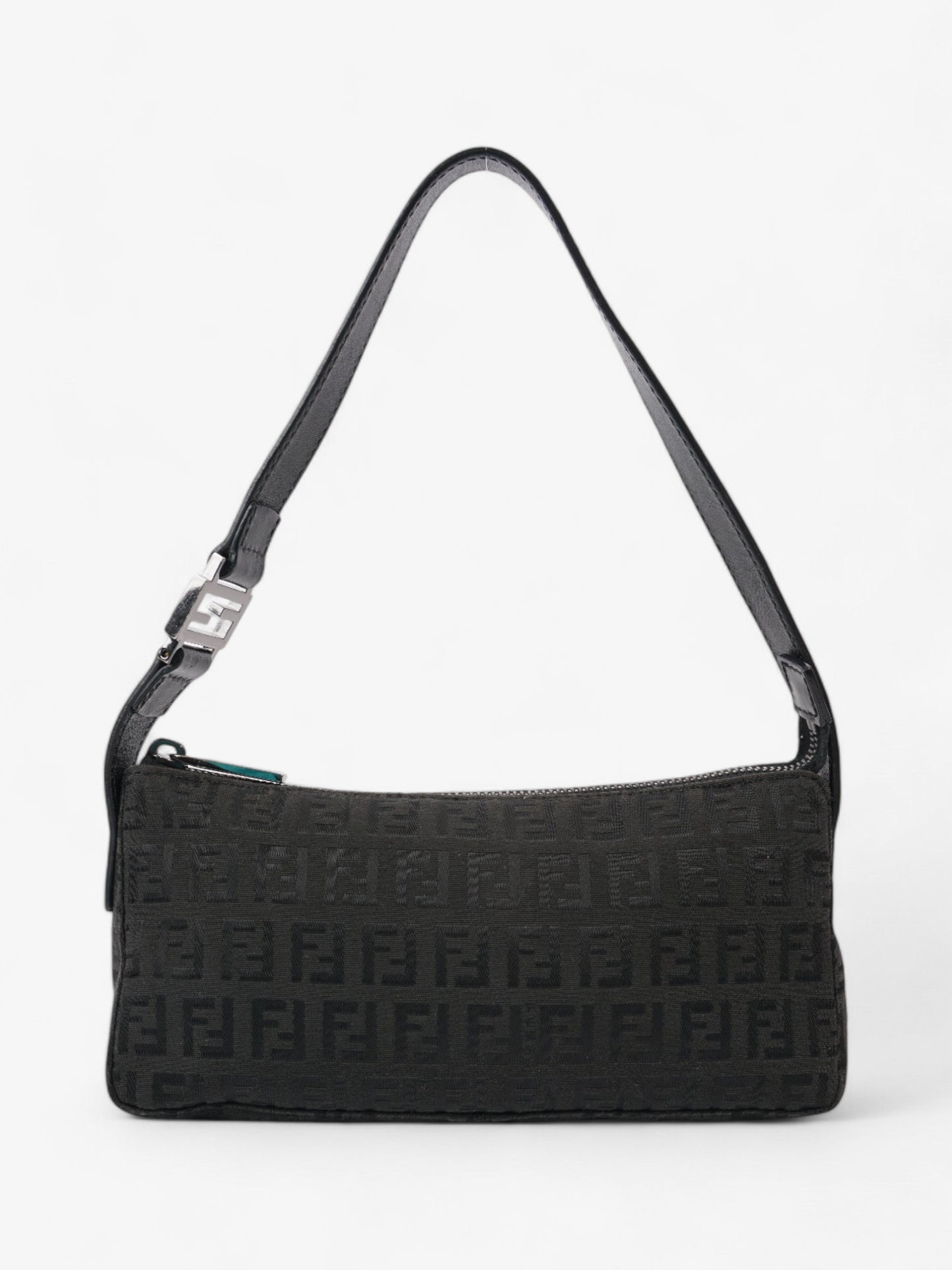 Fendi Canvas Black Shoulder Bag Canvas