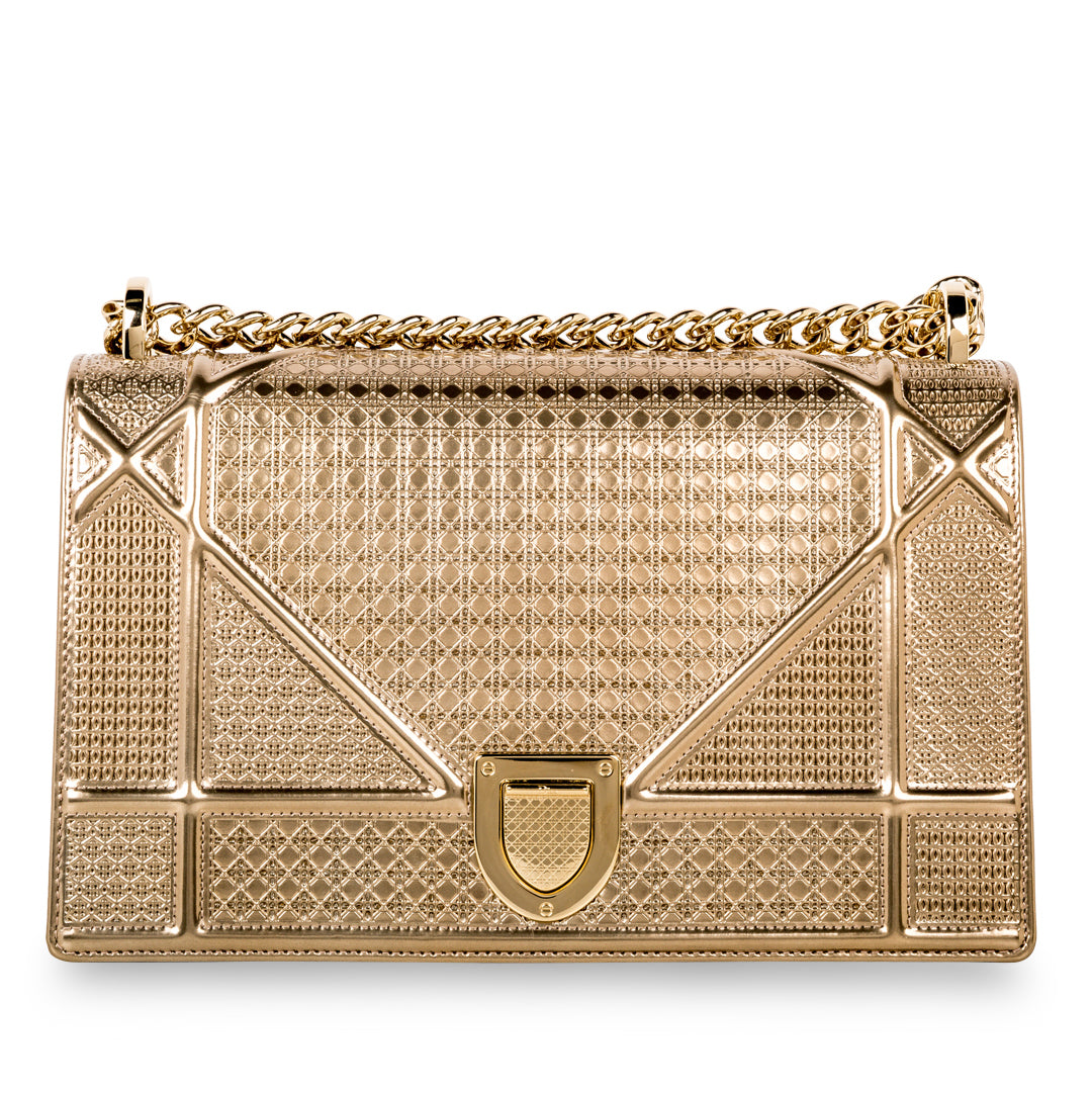 Dior Chain Leather Shoulder Bag