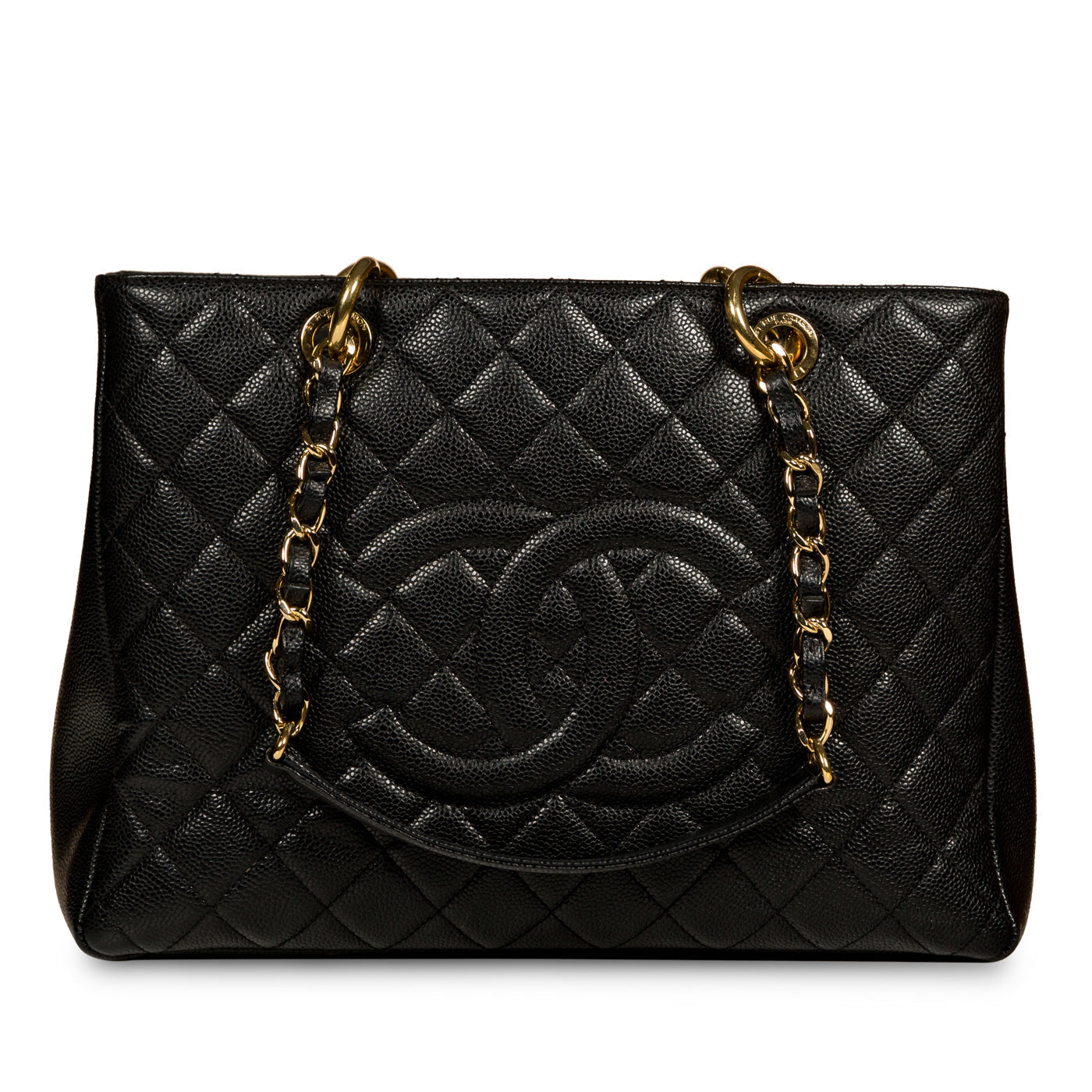 Chanel Timeless Caviar Black Tote Bag Style 5