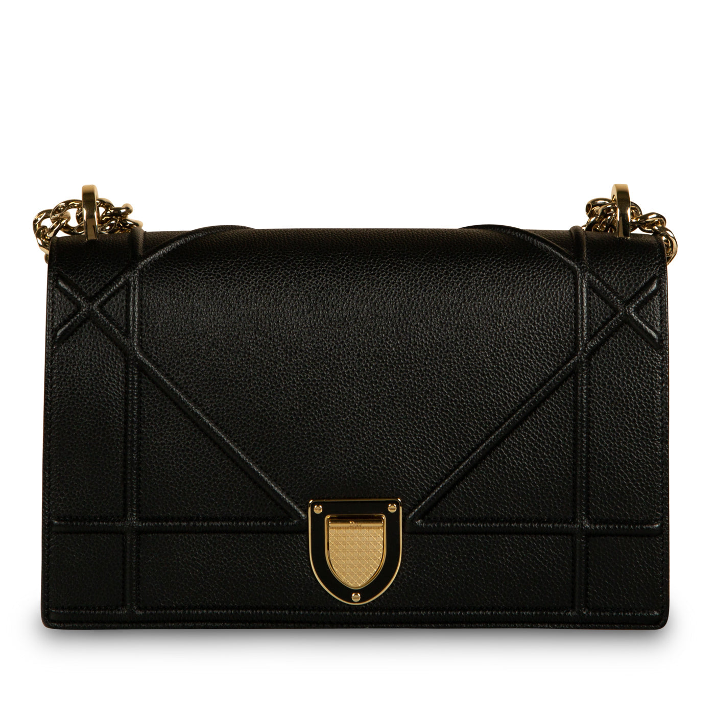 Dior Chain Leather Tote