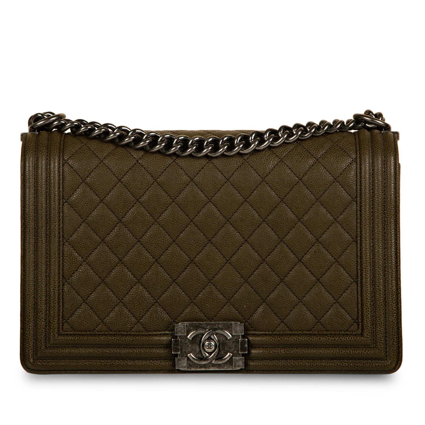 Chanel Boy Bag Caviar Shoulder Bag Caviar