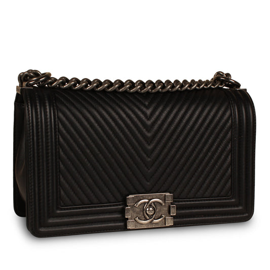 Chanel Boy Bag Shoulder Bag - Rovelle Bags