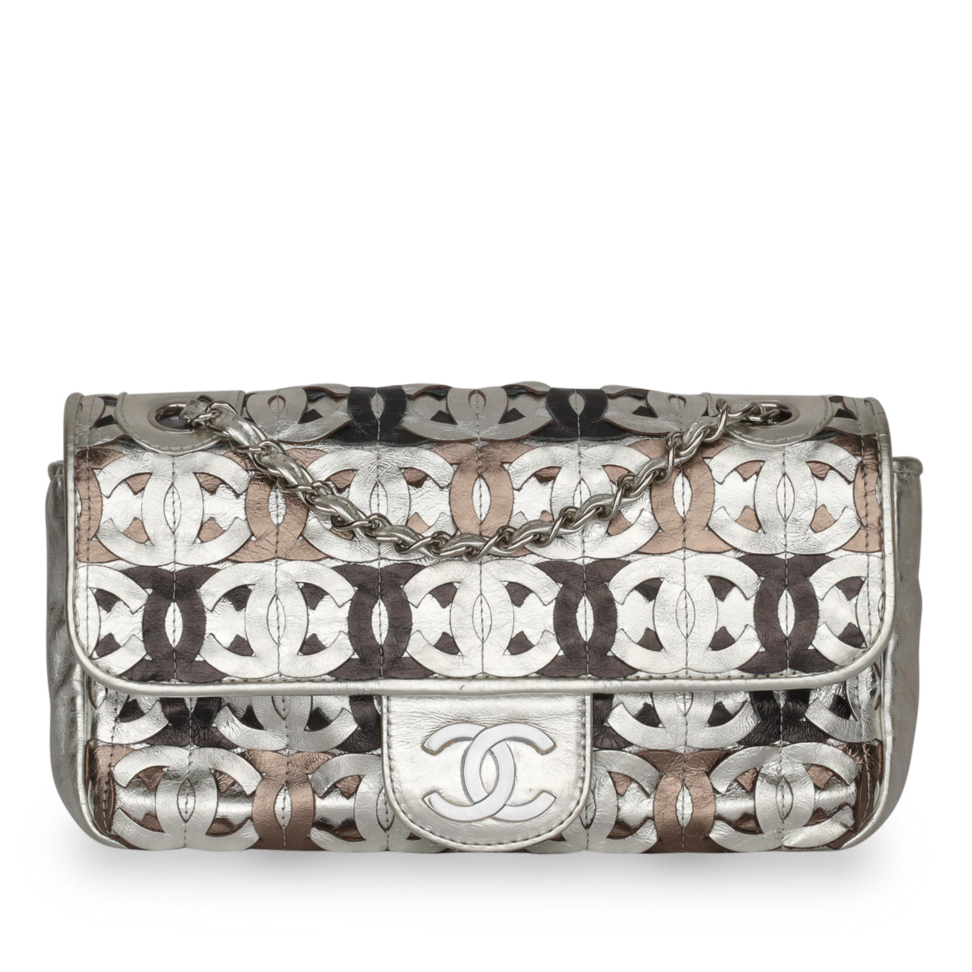 Chanel Calfskin Black Shoulder Bag Style 4