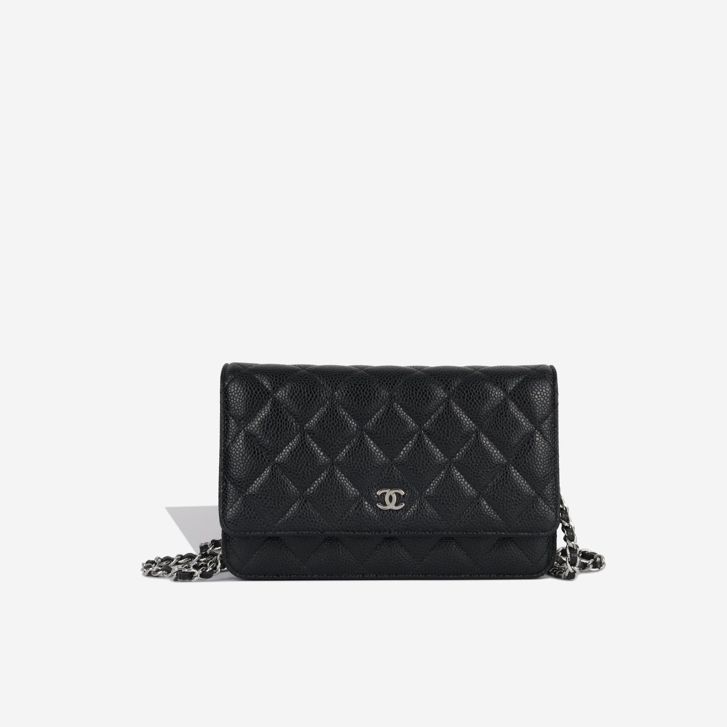 Chanel Wallet On Chain Caviar Black Crossbody Style 9