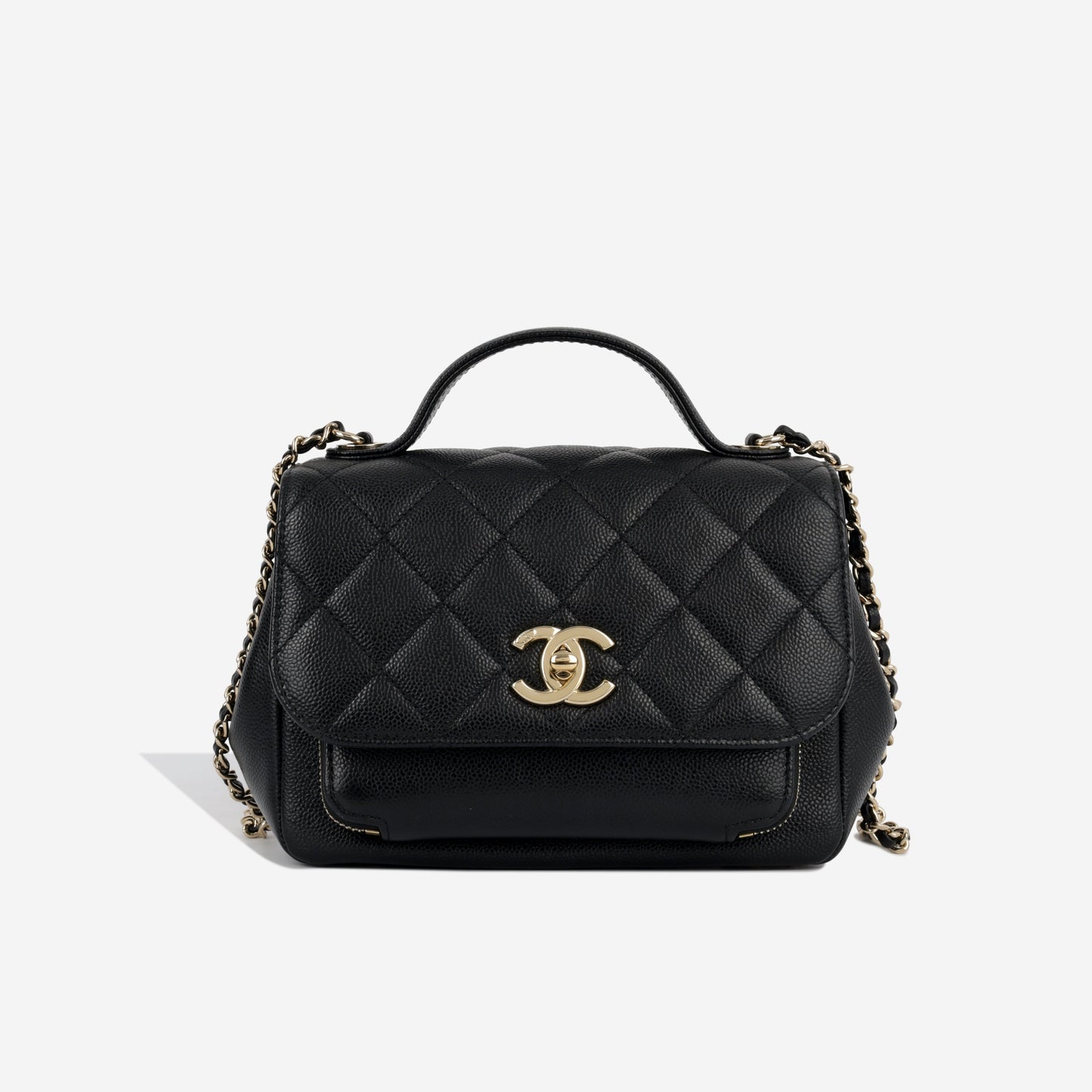 Chanel Timeless Caviar Black Handbag Style 4