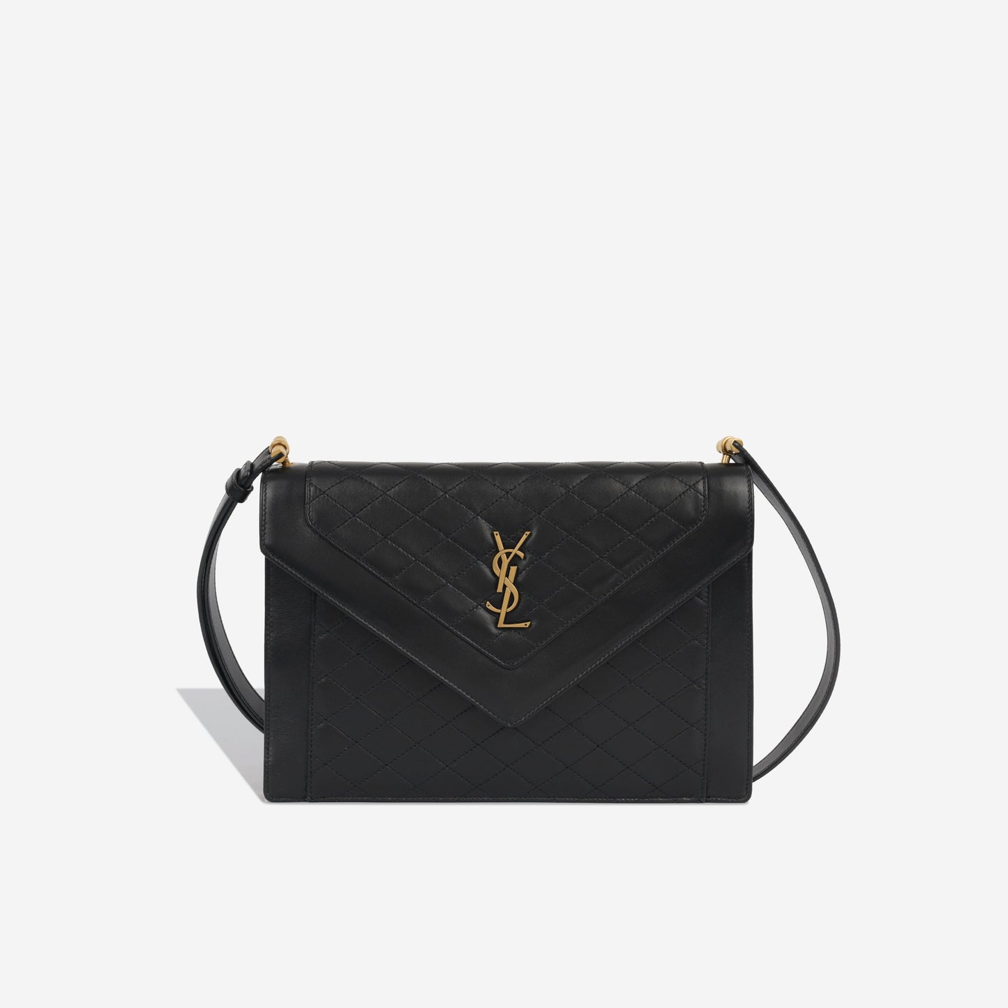 Saint Laurent Calfskin Black Handbag