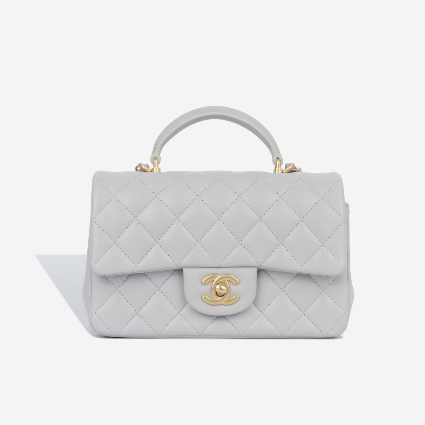 Chanel Classic Flap Lambskin Black Shoulder Bag Style 328