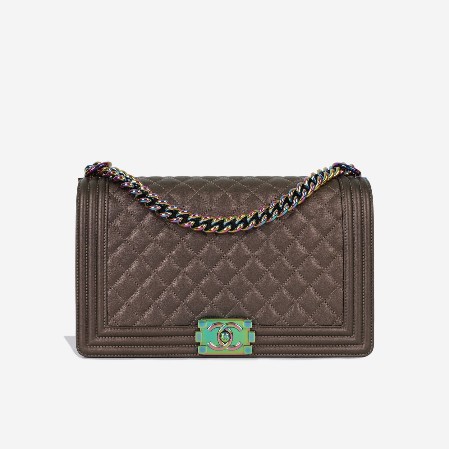 Chanel Boy Bag Calfskin Shoulder Bag