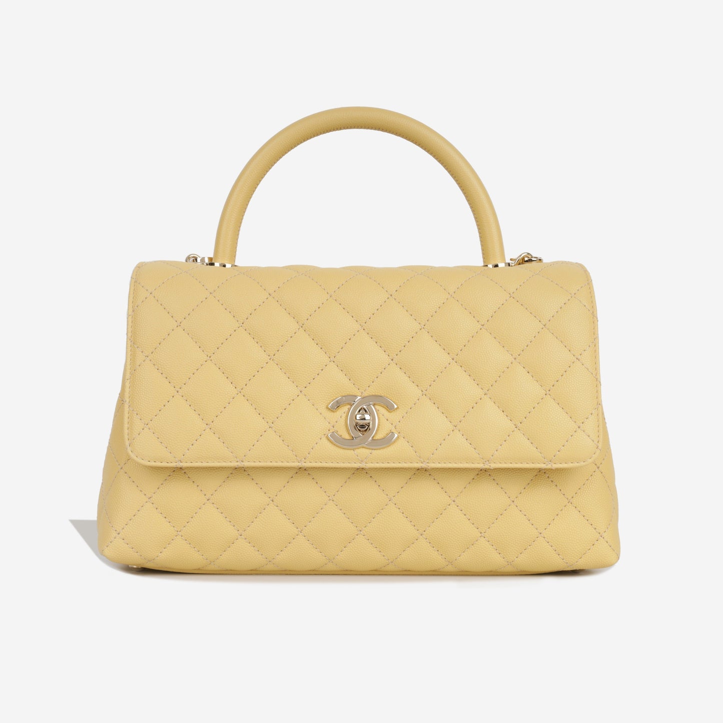 Chanel Coco Handle Caviar Gold Shoulder Bag Style 2