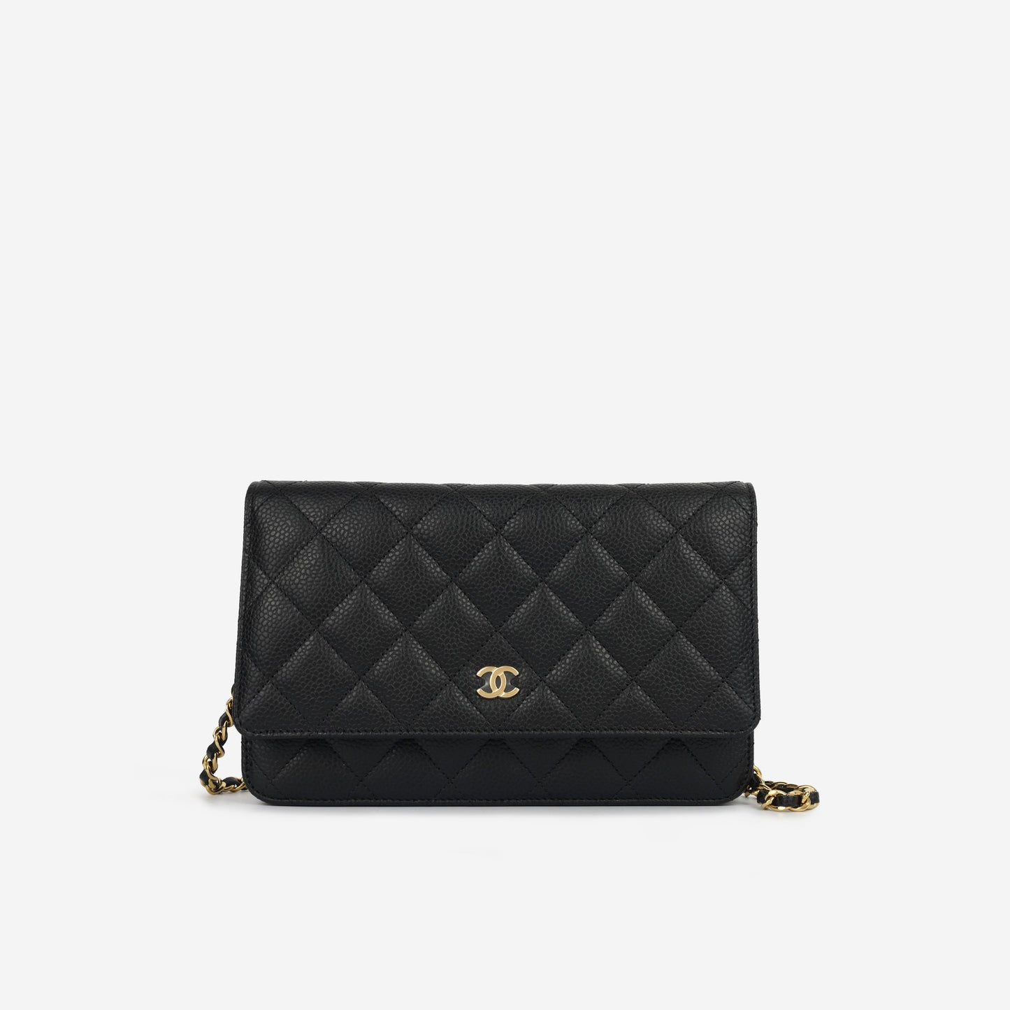 Chanel Wallet On Chain Caviar Black Crossbody Style 6