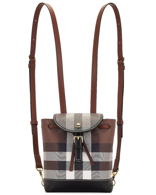Burberry Check Backpack - Rovelle Bags