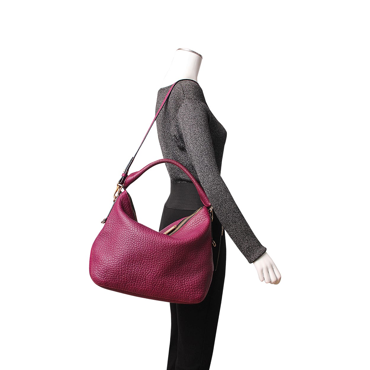 Burberry Grained Ledbury Shoulder Bag - Rovelle Bags