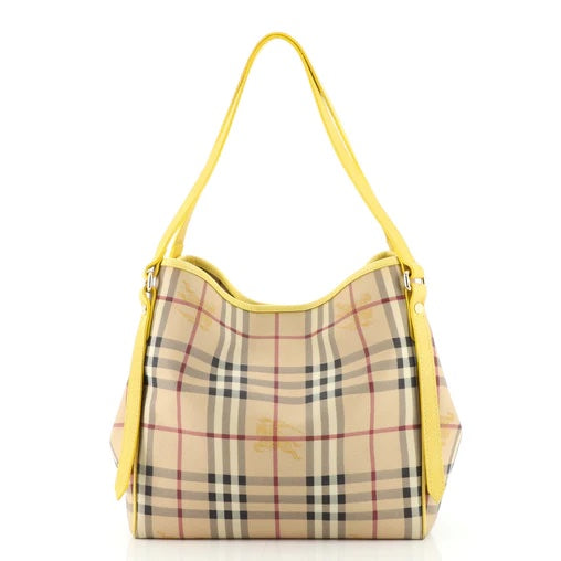 Burberry CANTERBURY HAYMARKET Shoulder Bag - Rovelle Bags