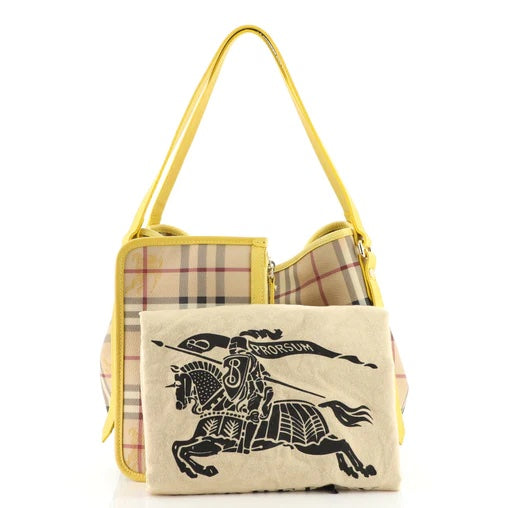 Burberry CANTERBURY HAYMARKET Shoulder Bag - Rovelle Bags