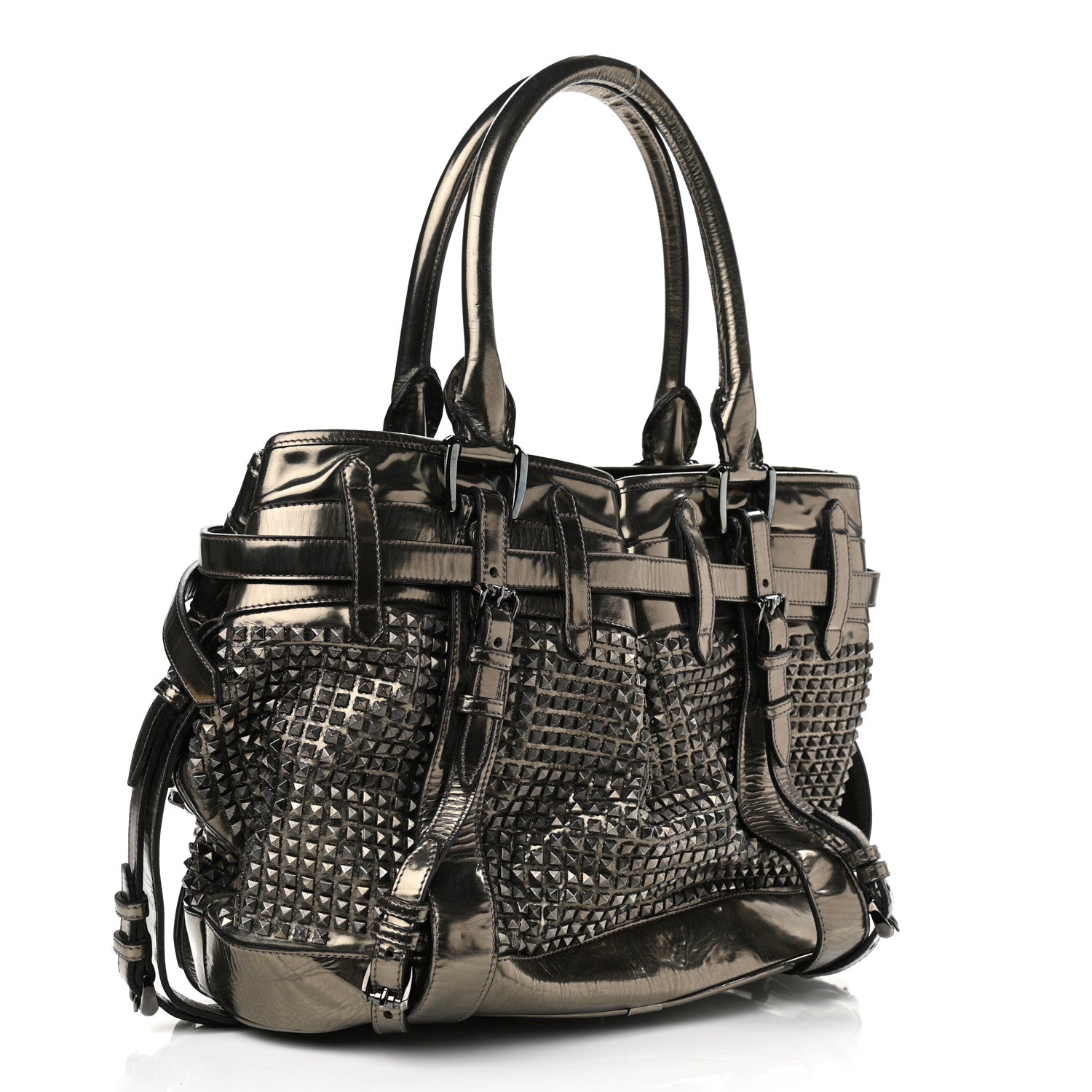 Burberry ROWAN STUDDED Shoulder Bag - Rovelle Bags