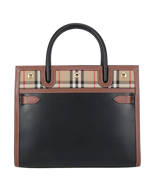Burberry TITLE TRIM Shoulder Bag - Rovelle Bags