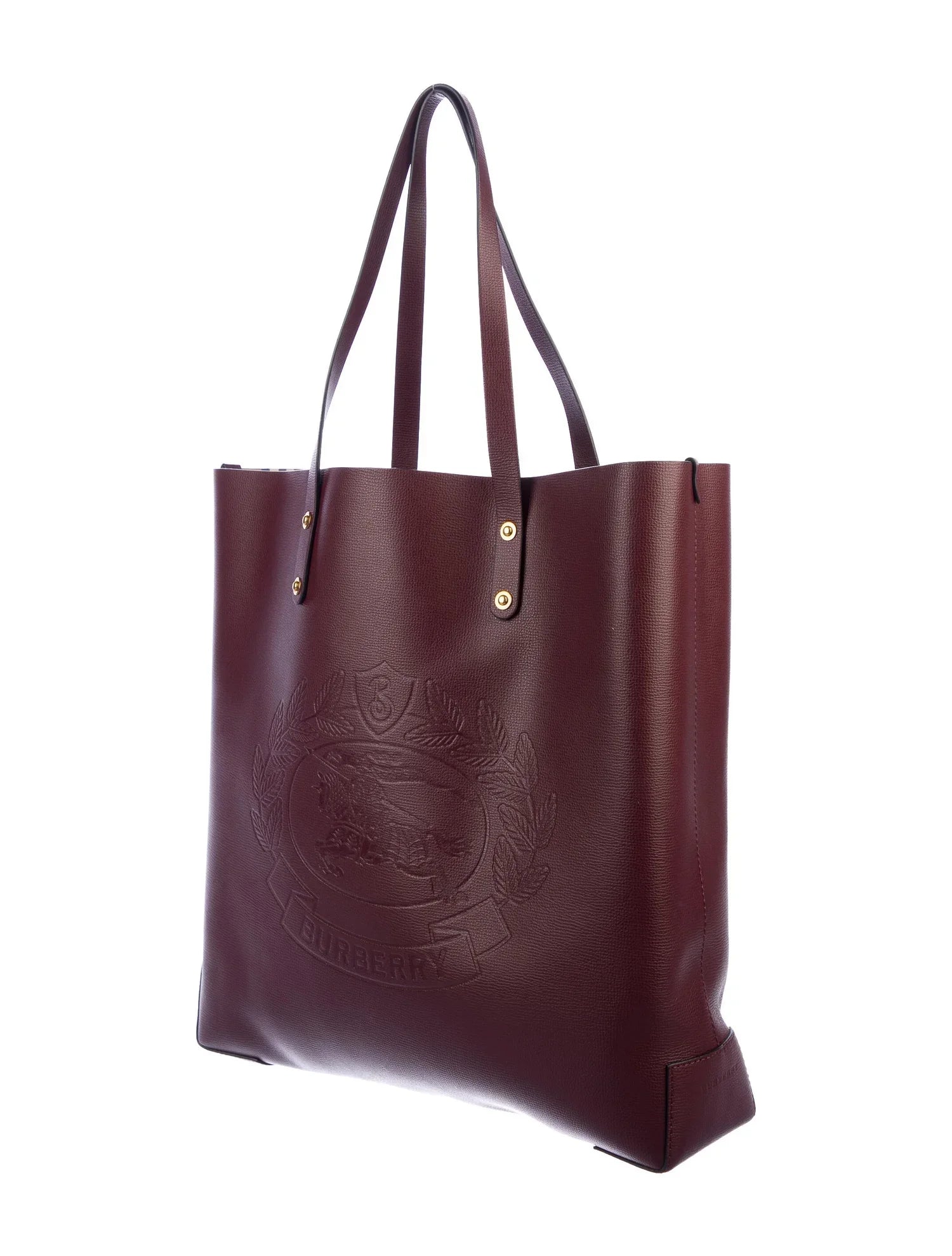 Burberry LARGE EMBOSSED Tote Bag - Rovelle Bags