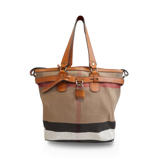 Burberry Novacheck Handbags Tote Bag - Rovelle Bags