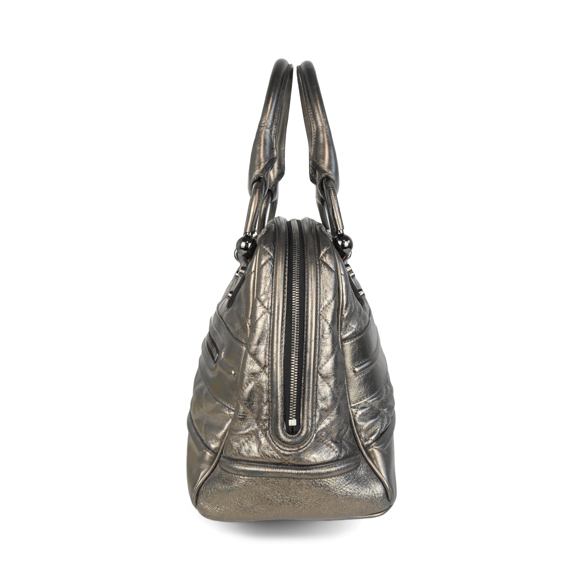 Burberry Metallic Bowler Tote Bag - Rovelle Bags