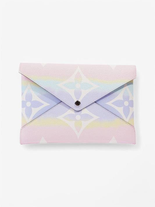 Louis Vuitton Spring In The City Kirigami Pochette Pastel Multicolour / White Coated Canvas